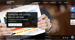 Desktop Screenshot of creativeshop.sk